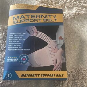 ChongErfei Maternity Support Belt Pregnancy Back Support Back Brace Medium NEW